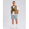 G Gradual Men’s Casual Shorts 7″/ 9″/ 5″ Lightweight 4 Pockets Stretch Quick-Dry Summer Shorts for Golf Work Hiking Trips(Light Grey)