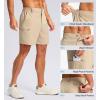 G Gradual Men’s Casual Shorts 7″/ 9″/ 5″ Lightweight 4 Pockets Stretch Quick-Dry Summer Shorts for Golf Work Hiking Trips(Light Khaki)