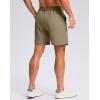 G Gradual Men’s Casual Shorts 7″/ 9″/ 5″ Lightweight 4 Pockets Stretch Quick-Dry Summer Shorts for Golf Work Hiking Trips(Medium Khaki)