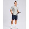 G Gradual Men’s Casual Shorts 7″/ 9″/ 5″ Lightweight 4 Pockets Stretch Quick-Dry Summer Shorts for Golf Work Hiking Trips(Navy)