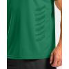 G Gradual Men’s Workout Shirts Quick Dry Athletic Running T-Shirts Lightweight Moisture Wicking Short Sleeve Sports Gym Tops(Green)