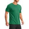 G Gradual Men’s Workout Shirts Quick Dry Athletic Running T-Shirts Lightweight Moisture Wicking Short Sleeve Sports Gym Tops(Green)