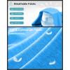 G Gradual Men’s Workout Shirts Quick Dry Athletic Running T-Shirts Lightweight Moisture Wicking Short Sleeve Sports Gym Tops(Sky Blue Heather)