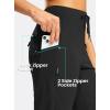 G GRADUAL Women’s Capri Pants with 3 Zipper Pockets Lightweight Quick Dry Hiking Travel Capris Pants for Women Casual Summer(Black)
