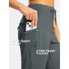 G GRADUAL Women’s Capri Pants with 3 Zipper Pockets Lightweight Quick Dry Hiking Travel Capris Pants for Women Casual Summer(Dark Grey)