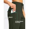 G GRADUAL Women’s Capri Pants with 3 Zipper Pockets Lightweight Quick Dry Hiking Travel Capris Pants for Women Casual Summer(Olive)