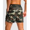 G Gradual Men’s Running Athletic Shorts with Zipper Pocket 5″/ 7″ Lightweight Quick Dry Gym Workout Shorts for Tennis Active(Green Camo)