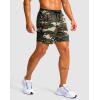 G Gradual Men’s Running Athletic Shorts with Zipper Pocket 5″/ 7″ Lightweight Quick Dry Gym Workout Shorts for Tennis Active(Green Camo)