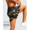 G Gradual Men’s Running Athletic Shorts with Zipper Pocket 5″/ 7″ Lightweight Quick Dry Gym Workout Shorts for Tennis Active(Green Camo)