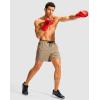G Gradual Men’s Running Athletic Shorts with Zipper Pocket 5″/ 7″ Lightweight Quick Dry Gym Workout Shorts for Tennis Active(Khaki)