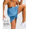 G Gradual Men’s Running Athletic Shorts with Zipper Pocket 5″/ 7″ Lightweight Quick Dry Gym Workout Shorts for Tennis Active(Sky Blue)