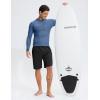 G Gradual Men’s Swim Trunks 9″ Quick Dry Swimming Board Shorts with Zipper Pockets Swimwear Bathing Suit for Men No Liner(Black)