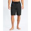 G Gradual Men’s Swim Trunks 9″ Quick Dry Swimming Board Shorts with Zipper Pockets Swimwear Bathing Suit for Men No Liner(Black)