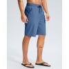 G Gradual Men’s Swim Trunks 9″ Quick Dry Swimming Board Shorts with Zipper Pockets Swimwear Bathing Suit for Men No Liner(Blue)