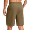 G Gradual Men’s Swim Trunks 9″ Quick Dry Swimming Board Shorts with Zipper Pockets Swimwear Bathing Suit for Men No Liner(Dark Khaki)