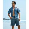 G Gradual Men’s Swim Trunks 9″ Quick Dry Swimming Board Shorts with Zipper Pockets Swimwear Bathing Suit for Men No Liner(Dusty Blue)