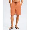 G Gradual Men’s Swim Trunks 9″ Quick Dry Swimming Board Shorts with Zipper Pockets Swimwear Bathing Suit for Men No Liner(Dusty Orange)