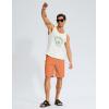 G Gradual Men’s Swim Trunks 9″ Quick Dry Swimming Board Shorts with Zipper Pockets Swimwear Bathing Suit for Men No Liner(Dusty Orange)