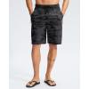 G Gradual Men’s Swim Trunks 9″ Quick Dry Swimming Board Shorts with Zipper Pockets Swimwear Bathing Suit for Men No Liner(Grey Camo)