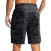 G Gradual Men’s Swim Trunks 9″ Quick Dry Swimming Board Shorts with Zipper Pockets Swimwear Bathing Suit for Men No Liner(Grey Camo)