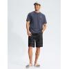 G Gradual Men’s Swim Trunks 9″ Quick Dry Swimming Board Shorts with Zipper Pockets Swimwear Bathing Suit for Men No Liner(Grey Camo)