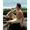 G Gradual Men’s Swim Trunks 9″ Quick Dry Swimming Board Shorts with Zipper Pockets Swimwear Bathing Suit for Men No Liner(Khaki)