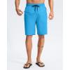 G Gradual Men’s Swim Trunks 9″ Quick Dry Swimming Board Shorts with Zipper Pockets Swimwear Bathing Suit for Men No Liner(Lake Blue)