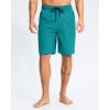 G Gradual Men’s Swim Trunks 9″ Quick Dry Swimming Board Shorts with Zipper Pockets Swimwear Bathing Suit for Men No Liner(Lake Green)