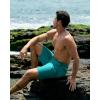 G Gradual Men’s Swim Trunks 9″ Quick Dry Swimming Board Shorts with Zipper Pockets Swimwear Bathing Suit for Men No Liner(Lake Green)