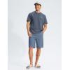 G Gradual Men’s Swim Trunks 9″ Quick Dry Swimming Board Shorts with Zipper Pockets Swimwear Bathing Suit for Men No Liner(Light Blue)