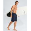 G Gradual Men’s Swim Trunks 9″ Quick Dry Swimming Board Shorts with Zipper Pockets Swimwear Bathing Suit for Men No Liner(Navy)