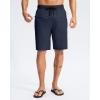 G Gradual Men’s Swim Trunks 9″ Quick Dry Swimming Board Shorts with Zipper Pockets Swimwear Bathing Suit for Men No Liner(Navy)