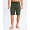 G Gradual Men’s Swim Trunks 9″ Quick Dry Swimming Board Shorts with Zipper Pockets Swimwear Bathing Suit for Men No Liner(Olive)