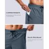 G Gradual Mens Swim Trunks with Compression Liner 7″ Quick Dry Board Shorts Swimsuit Bathing Suit for Men with Zipper Pockets(Dusty Blue)