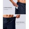 G Gradual Mens Swim Trunks with Compression Liner 7″ Quick Dry Board Shorts Swimsuit Bathing Suit for Men with Zipper Pockets(Navy)