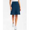 G Gradual Skorts Skirts for Women with 5 Pockets 20″ Knee Length Golf Skirt Modest Long Tennis Athletic Skirts for Women(Blue)