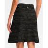G Gradual Skorts Skirts for Women with 5 Pockets 20″ Knee Length Golf Skirt Modest Long Tennis Athletic Skirts for Women(Green Camo)