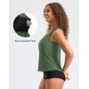 G Gradual Tankini Tops for Women High Neck Swimsuits Swim Top Modest Bathing Suit Swimwear Tank Top only No Bottom(Sage)