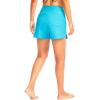 G Gradual Women’s 3″ High Waisted Swim Board Shorts with Pockets Quick Dry Swimsuit Bottoms Bathing Suit for Women with Liner(Sky Blue)