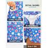 G Gradual Women’s 3″ High Waisted Swim Board Shorts with Pockets Quick Dry Swimsuit Bottoms Bathing Suit for Women with Liner(Sun Flower)