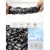 G Gradual Women’s 3″ High Waisted Swim Board Shorts with Pockets Quick Dry Swimsuit Bottoms Bathing Suit for Women with Liner(White Flower)