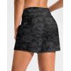 G Gradual Women’s 4″ High Waisted Swim Board Shorts with Pockets Quick Dry Swimming Swimsuit Bathing Suit Bottoms for Women(Grey Camo)