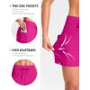 G Gradual Women’s 4″ High Waisted Swim Board Shorts with Pockets Quick Dry Swimming Swimsuit Bathing Suit Bottoms for Women(Hot Pink)