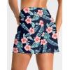 G Gradual Women’s 4″ High Waisted Swim Board Shorts with Pockets Quick Dry Swimming Swimsuit Bathing Suit Bottoms for Women(Navy Flower)