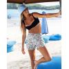 G Gradual Women’s 4″ Swim Board Shorts High Waisted Tummy Control Swimsuit Bathing Suit Bottoms for Women with Liner Pocket(E Boho Flower)