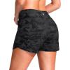 G Gradual Women’s 4″ Swim Board Shorts High Waisted Tummy Control Swimsuit Bathing Suit Bottoms for Women with Liner Pocket(Grey Camo)