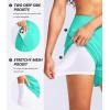 G Gradual Women’s 5″ High Waisted Swim Board Shorts Quick Dry UPF 50+ Swimming Beach Shorts for Women with Liner Pockets(Cyan)