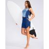 G Gradual Women’s 5″ High Waisted Swim Board Shorts Quick Dry UPF 50+ Swimming Beach Shorts for Women with Liner Pockets(Royal Blue)