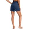 G Gradual Women’s 5″ High Waisted Swim Board Shorts with Phone Pockets UPF 50+ Quick Dry Beach Shorts for Women with Liner(Blue)