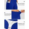 G Gradual Women’s 5″ High Waisted Swim Board Shorts with Phone Pockets UPF 50+ Quick Dry Beach Shorts for Women with Liner(Dazzling Blue)
